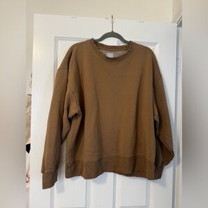 ARITZIA TNA CozyAF Fleece in Brown